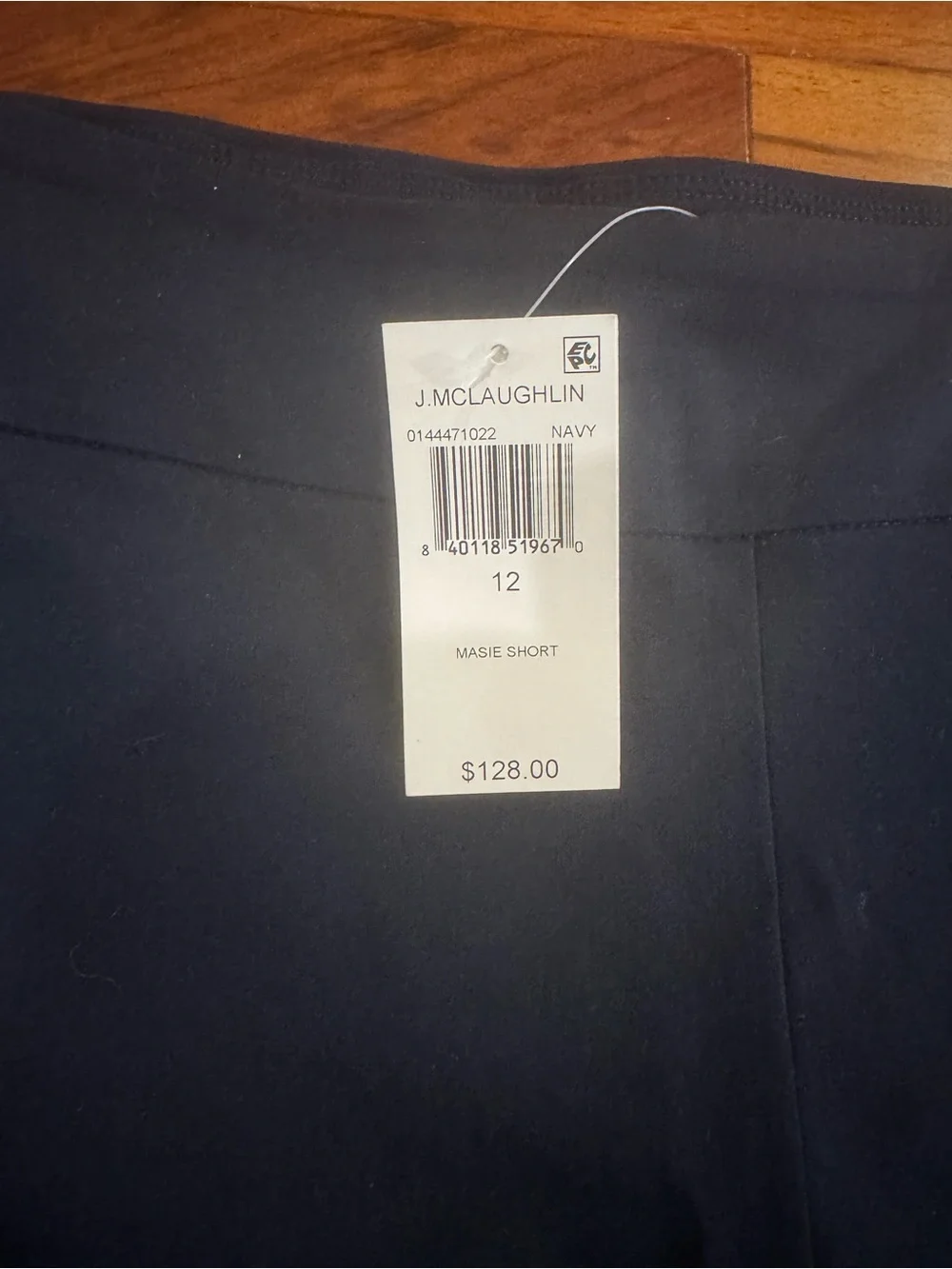 J. McLaughlin navy Shorts